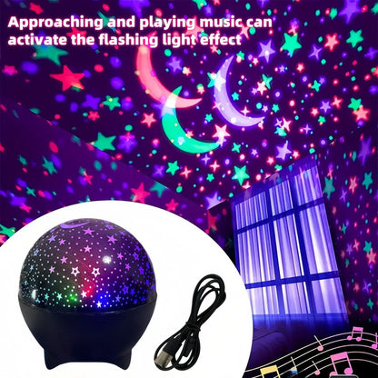 RGB Night Lights LED Projector Light Starry Moon Galaxy Projection Lamp RGB Night Lights LED Projector Light Starry Moon Galaxy Projection Lamp