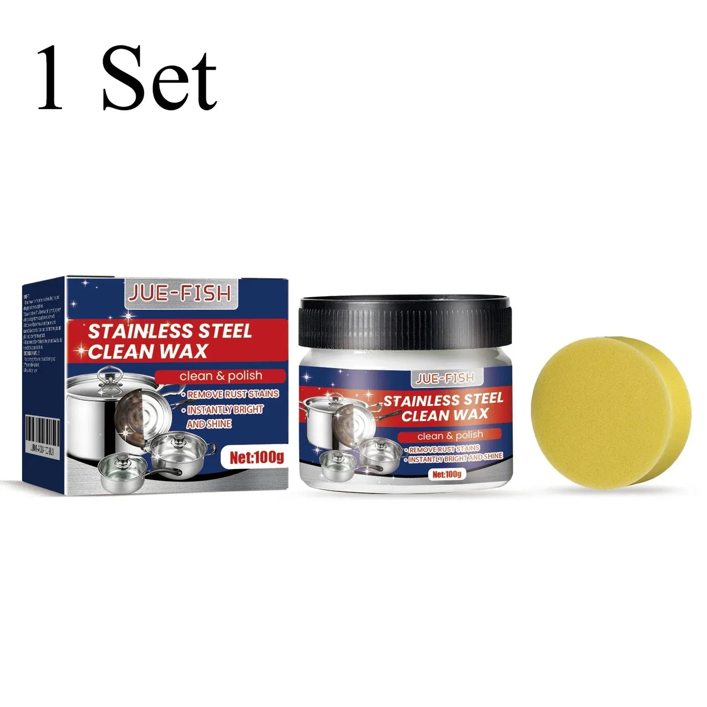 Rust Remover For Kitchen Home Stainless Steel Scratch Remover For Oven Sink Fridge Cookware Cleans Grease Scuffs Restores Shine Rust Remover For Kitchen Home Stainless Steel Scratch Remover For Oven Sink Fridge Cookware Cleans Grease Scuffs Restores Shine