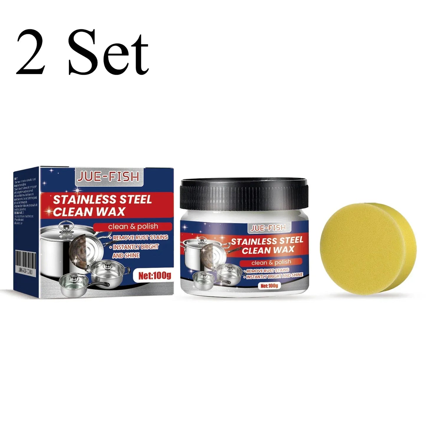 Rust Remover For Kitchen Home Stainless Steel Scratch Remover For Oven Sink Fridge Cookware Cleans Grease Scuffs Restores Shine Rust Remover For Kitchen Home Stainless Steel Scratch Remover For Oven Sink Fridge Cookware Cleans Grease Scuffs Restores Shine