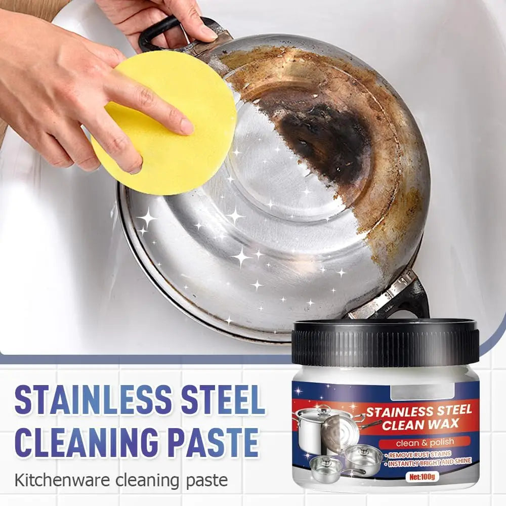 Rust Remover For Kitchen Home Stainless Steel Scratch Remover For Oven Sink Fridge Cookware Cleans Grease Scuffs Restores Shine Rust Remover For Kitchen Home Stainless Steel Scratch Remover For Oven Sink Fridge Cookware Cleans Grease Scuffs Restores Shine