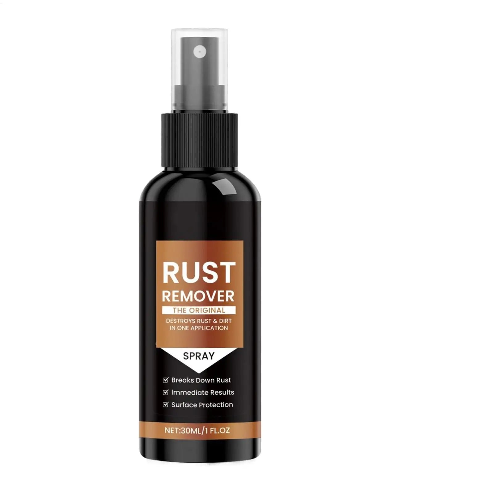 Rust Remover Spray Automotive Rust Remover Effective Concentrated 1 Fl.oz Fast-Acting Long-Lasting Cleaner for Household Rust Remover Spray Automotive Rust Remover Effective Concentrated 1 Fl.oz Fast-Acting Long-Lasting Cleaner for Household