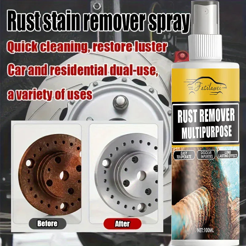 Rust Remover Spray - Effective Metal Surface Protector for Cars, Bicycles & Home Decor - No Electricity Needed, Easy to Use, Dur Rust Remover Spray - Effective Metal Surface Protector for Cars, Bicycles & Home Decor - No Electricity Needed, Easy to Use, Dur