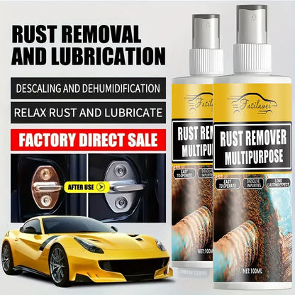 Rust Remover Spray - Effective Metal Surface Protector for Cars, Bicycles & Home Decor - No Electricity Needed, Easy to Use, Dur Rust Remover Spray - Effective Metal Surface Protector for Cars, Bicycles & Home Decor - No Electricity Needed, Easy to Use, Dur