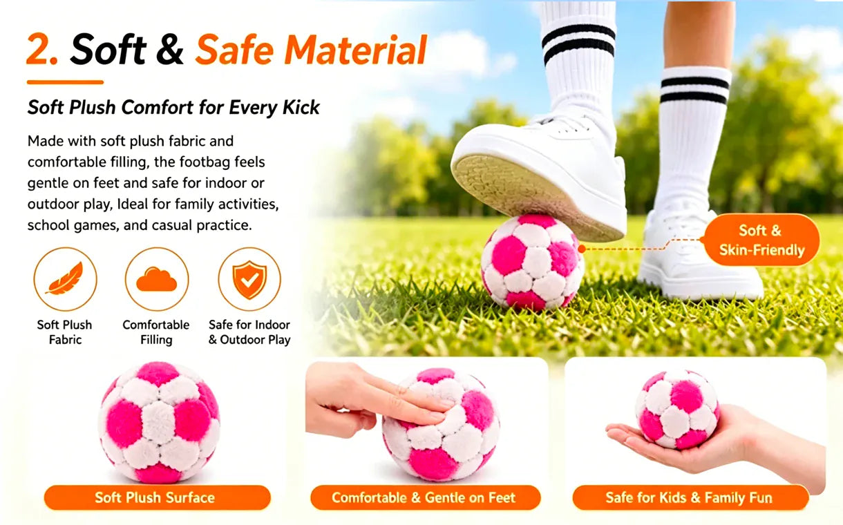 Ruziyoog 6/12/24PCS Hacky Sack Toy ball sandbag, HandmadeCrochet Footbag Juggling Balls for AdultsBeginners Qutdoor Party Ruziyoog 6/12/24PCS Hacky Sack Toy ball sandbag, HandmadeCrochet Footbag Juggling Balls for AdultsBeginners Qutdoor Party