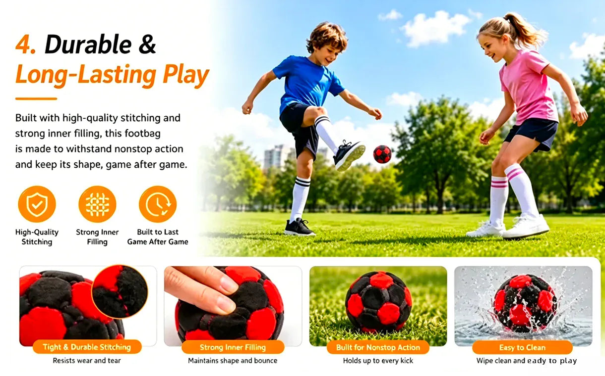 Ruziyoog 6/12/24PCS Hacky Sack Toy ball sandbag, HandmadeCrochet Footbag Juggling Balls for AdultsBeginners Qutdoor Party Ruziyoog 6/12/24PCS Hacky Sack Toy ball sandbag, HandmadeCrochet Footbag Juggling Balls for AdultsBeginners Qutdoor Party