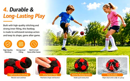 Ruziyoog 6/12/24PCS Hacky Sack Toy ball sandbag, HandmadeCrochet Footbag Juggling Balls for AdultsBeginners Qutdoor Party Ruziyoog 6/12/24PCS Hacky Sack Toy ball sandbag, HandmadeCrochet Footbag Juggling Balls for AdultsBeginners Qutdoor Party