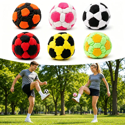 Ruziyoog 6/12/24PCS Hacky Sack Toy ball sandbag, HandmadeCrochet Footbag Juggling Balls for AdultsBeginners Qutdoor Party Ruziyoog 6/12/24PCS Hacky Sack Toy ball sandbag, HandmadeCrochet Footbag Juggling Balls for AdultsBeginners Qutdoor Party