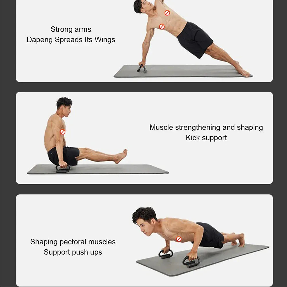 S-type push up support anti-skid foam handle thickened steel pipe household fitness equipment pectoral muscle training equipment S-type push up support anti-skid foam handle thickened steel pipe household fitness equipment pectoral muscle training equipment