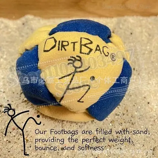 Sand-Filled Synthetic Suede Hacky Sack – 6 Colors, On Sale | Wahooly Sand-Filled Synthetic Suede Hacky Sack Footbag – 6 Colors, On Sale Now!