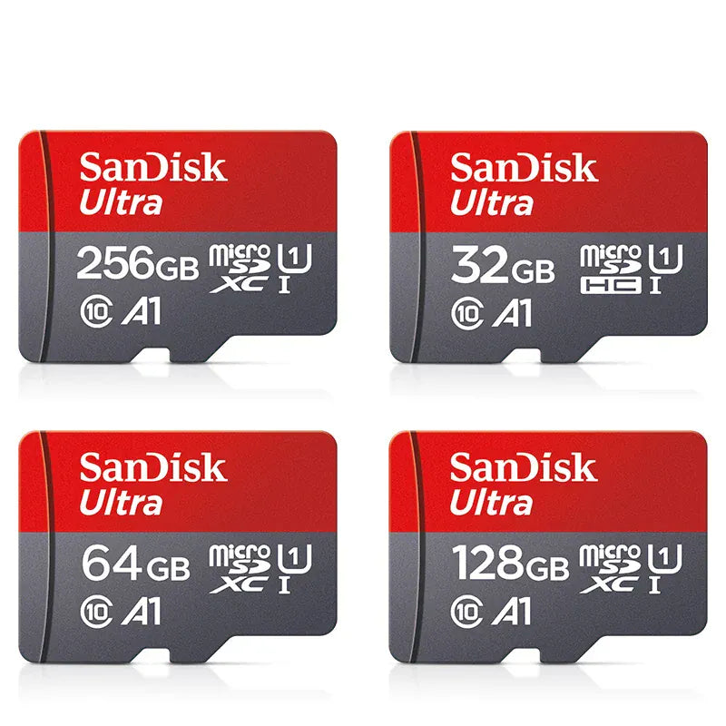 Sandisk Micro SD Card Ultra 32G 64G 256G Memory Card 1TB C 10 512G Original 128G Trans Flash Card for Smartphone Desktop Nintend Sandisk Micro SD Card Ultra 32G 64G 256G Memory Card 1TB C 10 512G Original 128G Trans Flash Card for Smartphone Desktop Nintend