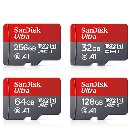 Sandisk Micro SD Card Ultra 32G 64G 256G Memory Card 1TB C 10 512G Original 128G Trans Flash Card for Smartphone Desktop Nintend Sandisk Micro SD Card Ultra 32G 64G 256G Memory Card 1TB C 10 512G Original 128G Trans Flash Card for Smartphone Desktop Nintend