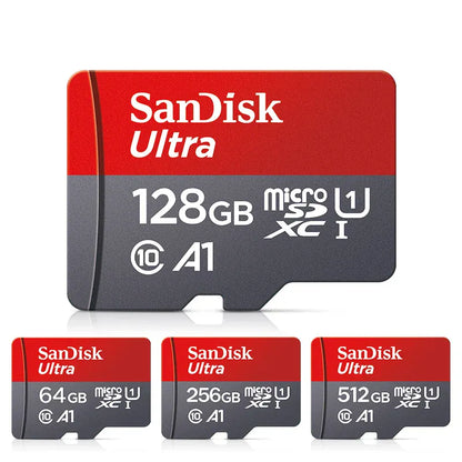 Sandisk Micro SD Card Ultra 32G 64G 256G Memory Card 1TB C 10 512G Original 128G Trans Flash Card for Smartphone Desktop Nintend Sandisk Micro SD Card Ultra 32G 64G 256G Memory Card 1TB C 10 512G Original 128G Trans Flash Card for Smartphone Desktop Nintend