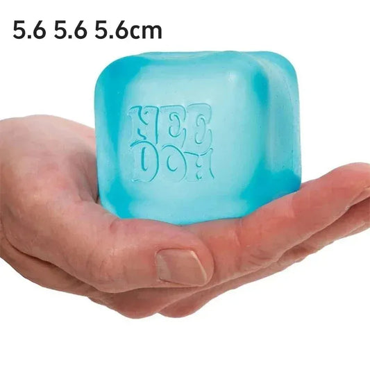 Needoh Nice Cube - Sensory Fidget Toy for Stress Relief & ADHD Focus Schylling Needoh Nice Cube Sensory Fidget Cube