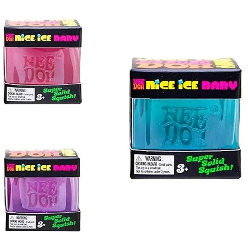 Small Needoh Sensory Cube - Compact Stress Relief Toy for Kids & Adults Schylling Needoh Nice Cube Sensory Toys Stress Relieving Blocks Pinching Relieving Puzzle Solving Venting Children Souvenir