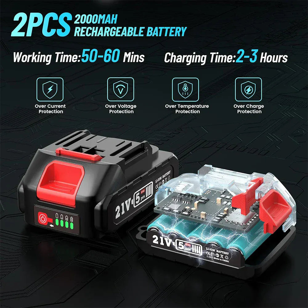 Seesii 6'' Brushless Electric Chainsaw 2 IN 1 Seesii 6'' Brushless Electric Chainsaw 2 IN 1