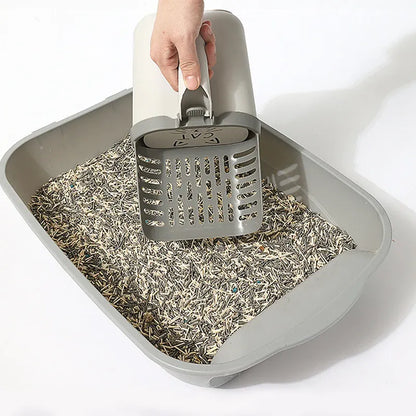 Self-Cleaning Cat Litter Scoop with Built-In Waste Bin & Refill Bags | Wahooly Self-Cleaning Cat Litter Scoop with Built-In Waste Bin & Refill Bags