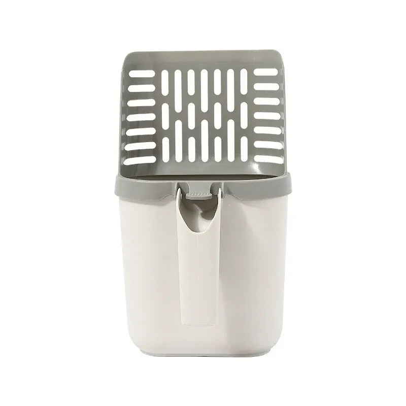 Self-Cleaning Cat Litter Scoop with Built-In Waste Bin & Refill Bags | Wahooly Self-Cleaning Cat Litter Scoop with Built-In Waste Bin & Refill Bags