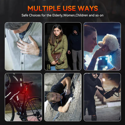 Self Defense Anti-attack Alarm Personal Defense Siren 130dB Self Defense Anti-attack Alarm Personal Defense Siren 130dB