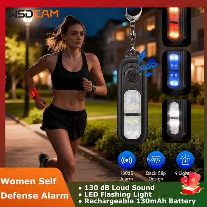 Self Defense Anti-attack Alarm Personal Defense Siren 130dB Self Defense Anti-attack Alarm Personal Defense Siren 130dB