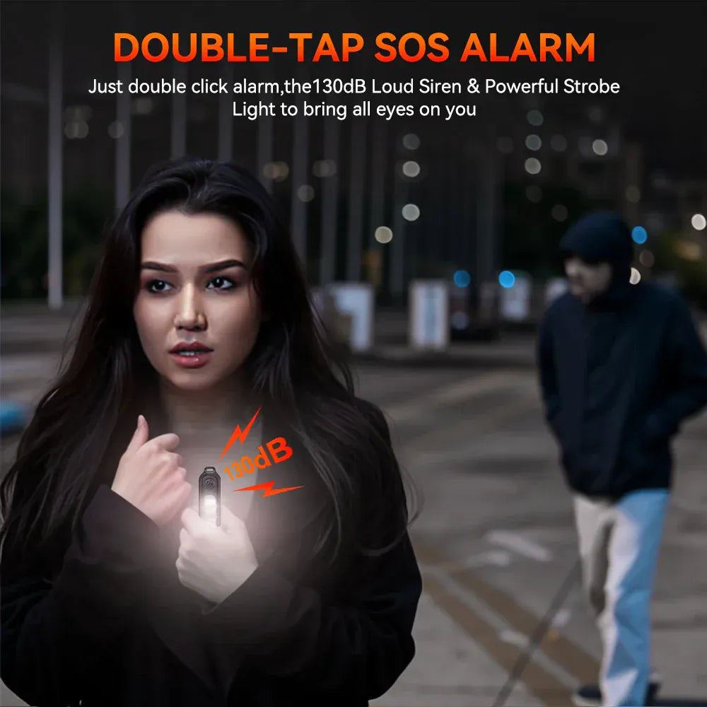 Self Defense Anti-attack Alarm Personal Defense Siren 130dB Self Defense Anti-attack Alarm Personal Defense Siren 130dB