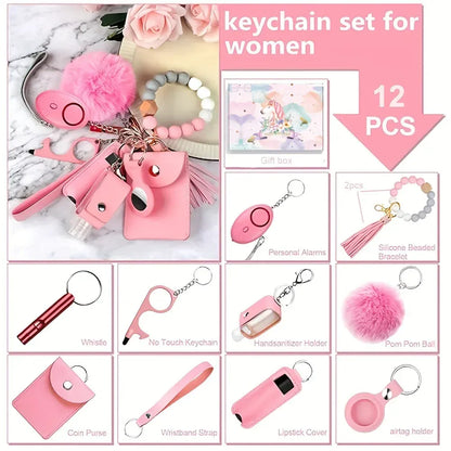 Self Defense Security Key Chain Set Self Defense Security Key Chain Set