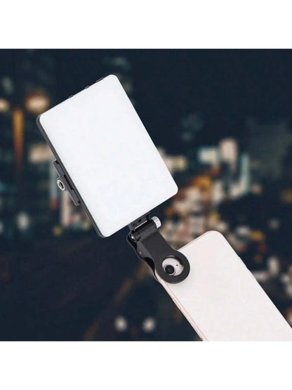 Selfie Light For Phone, Laptop, Tablets Camera Photography Video, With Front & Back Clip, Adjusted 3 LightModes For Phone, lPhon Selfie Light For Phone, Laptop, Tablets Camera Photography Video, With Front & Back Clip, Adjusted 3 LightModes For Phone, lPhon