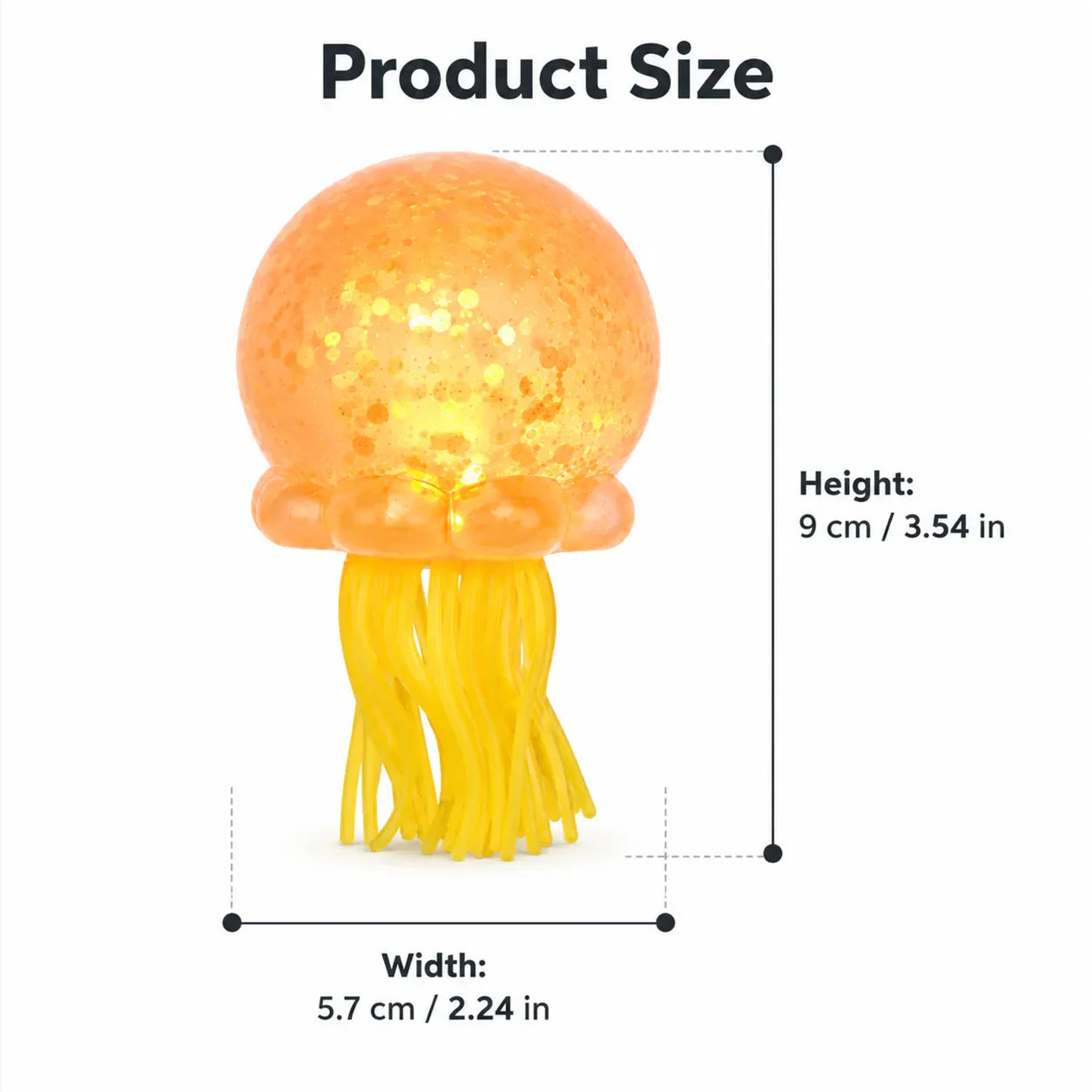 Sequin Jellyfish Plush Toy – Glittery Sensory Stuffed Animal for Kids Sequin Jellyfish Plush Toy – Glittery Sensory Stuffed Animal for Kids