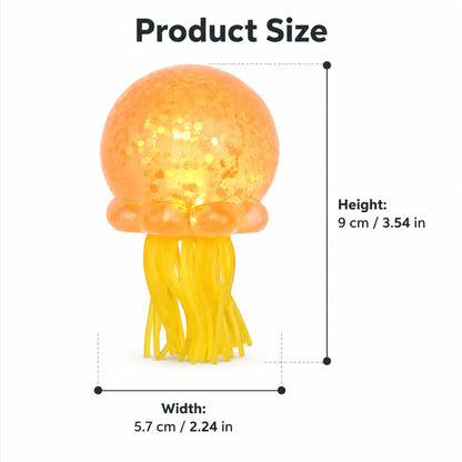 Sequin Jellyfish Plush Toy – Glittery Sensory Stuffed Animal for Kids Sequin Jellyfish Plush Toy – Glittery Sensory Stuffed Animal for Kids