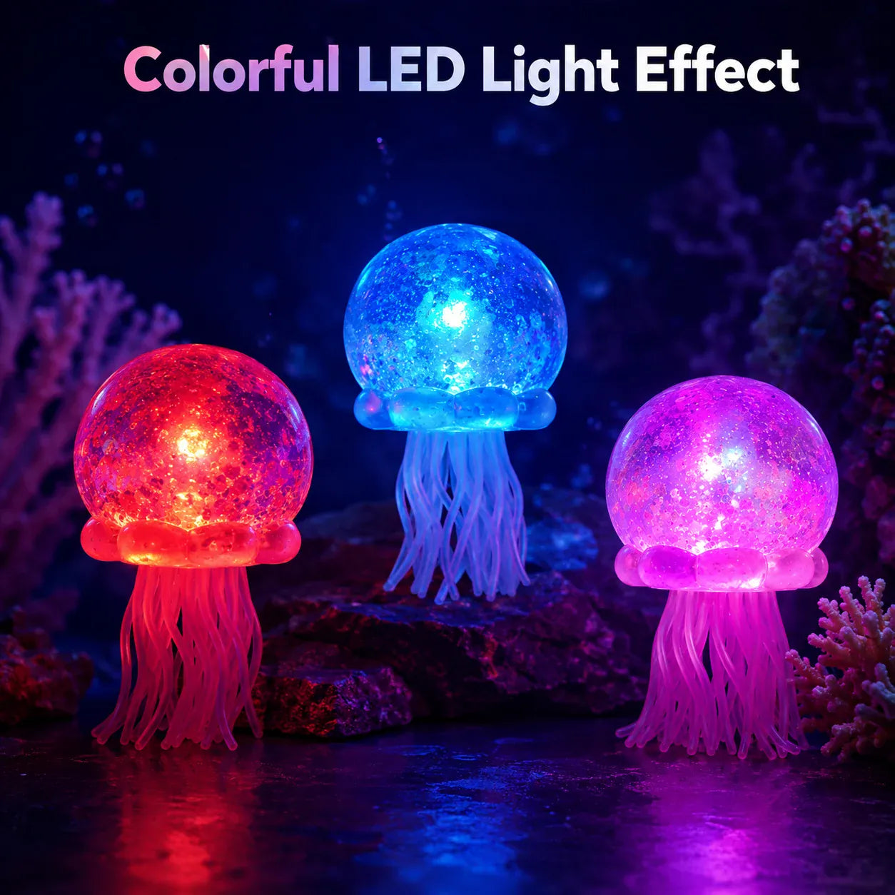 Sequin Jellyfish Plush Toy – Glittery Sensory Stuffed Animal for Kids Sequin Jellyfish Plush Toy – Glittery Sensory Stuffed Animal for Kids