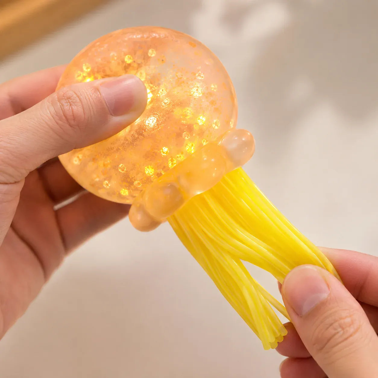 Sequin Jellyfish Plush Toy – Glittery Sensory Stuffed Animal for Kids Sequin Jellyfish Plush Toy – Glittery Sensory Stuffed Animal for Kids