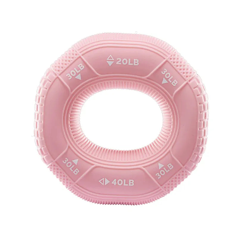 Silicone Adjustable 20-90LB Hand Grip Arm Strength Exercise Gripping Ring Fitness Gym Finger Forearm Trainer Carpal Expander Silicone Adjustable 20-90LB Hand Grip Arm Strength Exercise Gripping Ring Fitness Gym Finger Forearm Trainer Carpal Expander