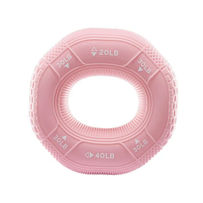 Silicone Adjustable 20-90LB Hand Grip Arm Strength Exercise Gripping Ring Fitness Gym Finger Forearm Trainer Carpal Expander Silicone Adjustable 20-90LB Hand Grip Arm Strength Exercise Gripping Ring Fitness Gym Finger Forearm Trainer Carpal Expander