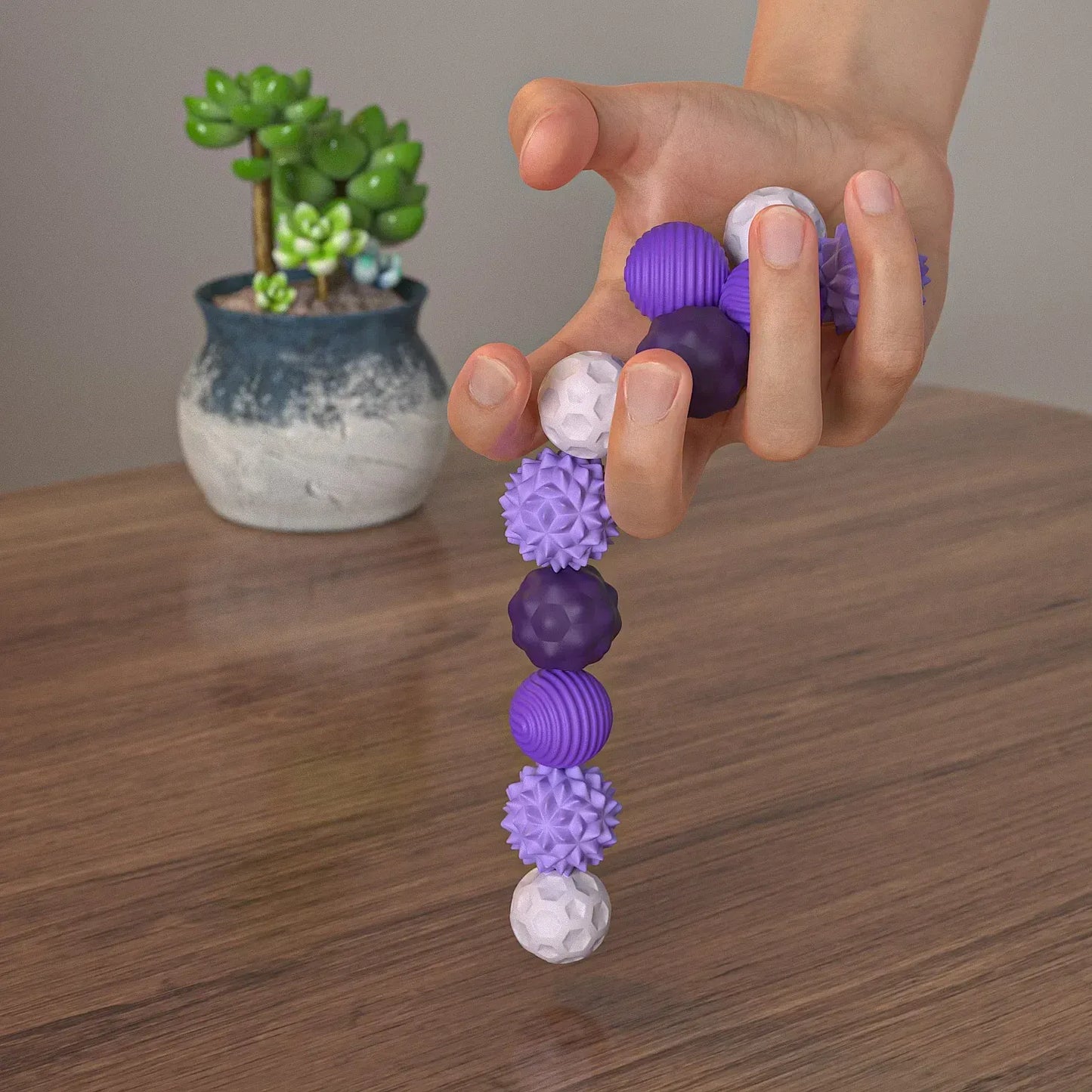 Silicone Magnetic Fidget Balls with Storage Box | 4 or 8 Piece Stress Relief Set Silicone Magnetic Fidget Balls with Storage Box | Stress & Anxiety Relief Set