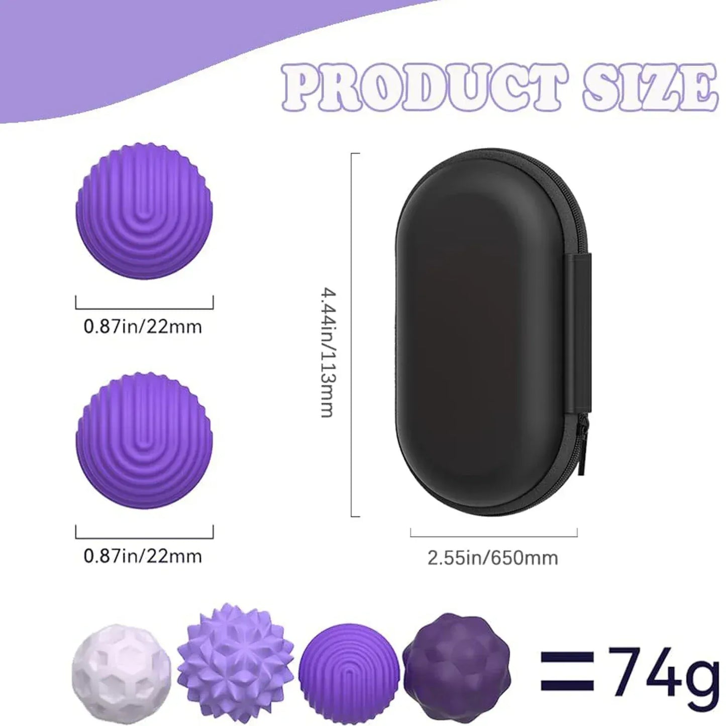 Silicone Magnetic Sensory Fidget Balls | Calming Travel Toy for Autism & ADHD Silicone Magnetic Sensory Fidget Balls | Calming Travel Toy for Autism & ADHD