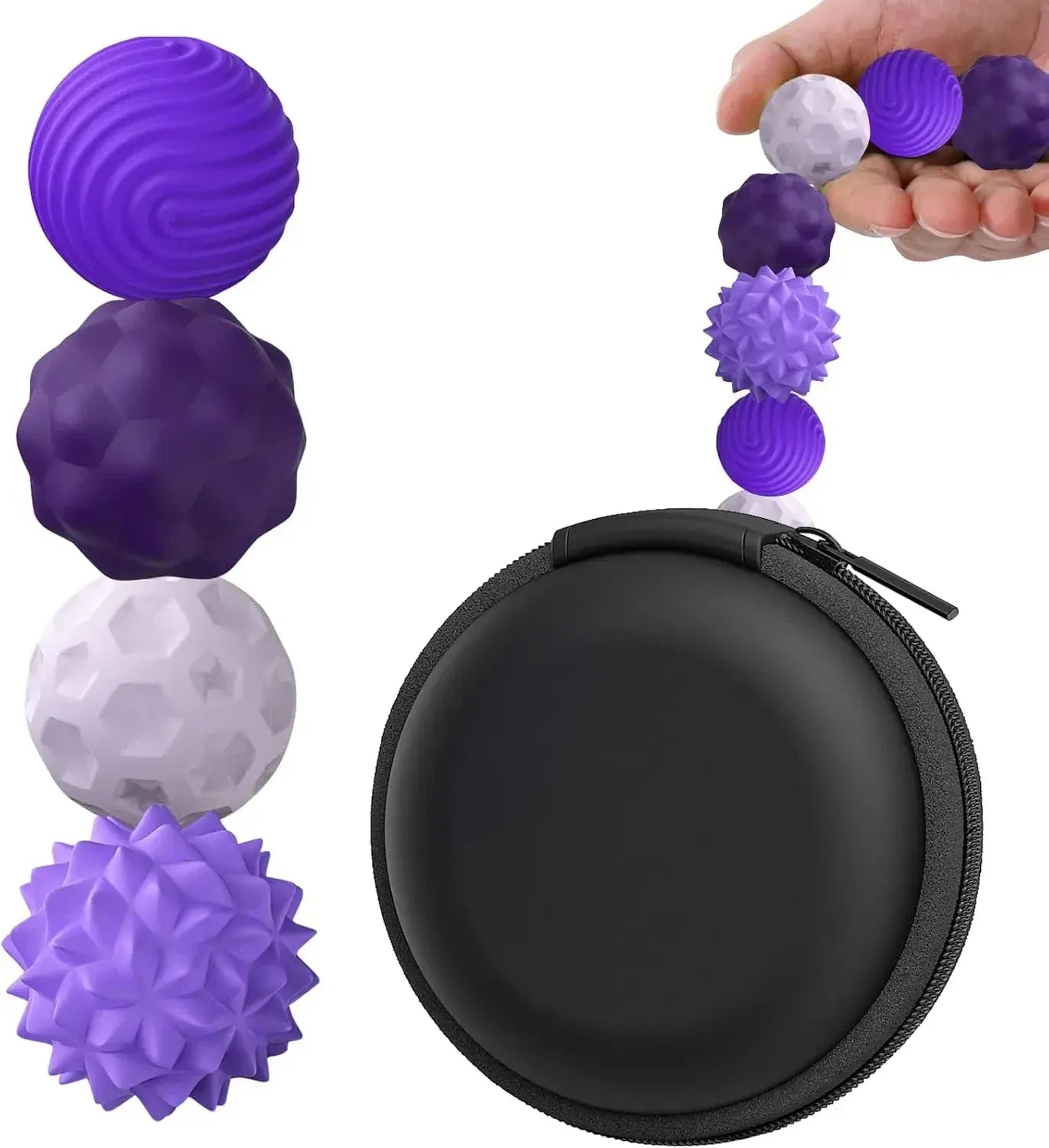 Silicone Magnetic Sensory Fidget Balls | Calming Travel Toy for Autism & ADHD Silicone Magnetic Sensory Fidget Balls | Calming Travel Toy for Autism & ADHD