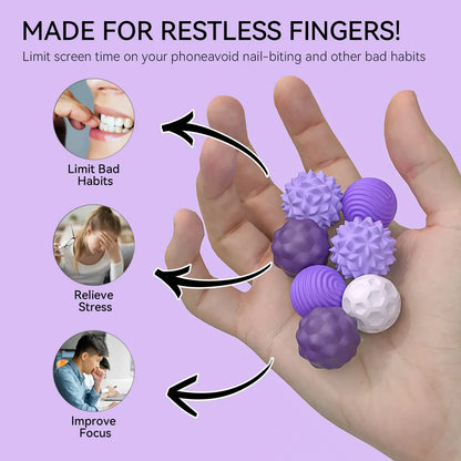 Silicone Magnetic Sensory Fidget Balls | Calming Travel Toy for Autism & ADHD Silicone Magnetic Sensory Fidget Balls | Calming Travel Toy for Autism & ADHD