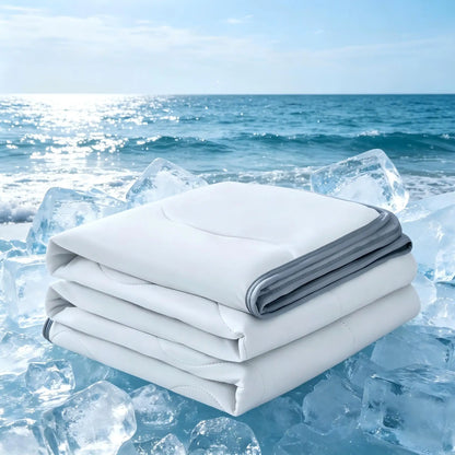 Silky Cooling Summer Quilt Lightweight Comforter 10 Colors | Wahooly Silky Cooling Summer Quilt – Lightweight Air Conditioner Comforter for Hot Sleepers