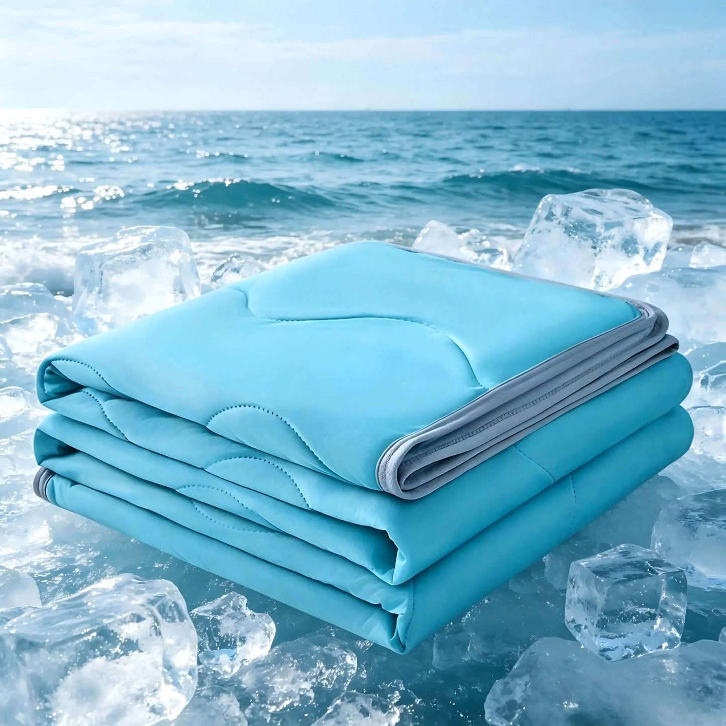 Silky Cooling Summer Quilt Lightweight Comforter 10 Colors | Wahooly Silky Cooling Summer Quilt – Lightweight Air Conditioner Comforter for Hot Sleepers
