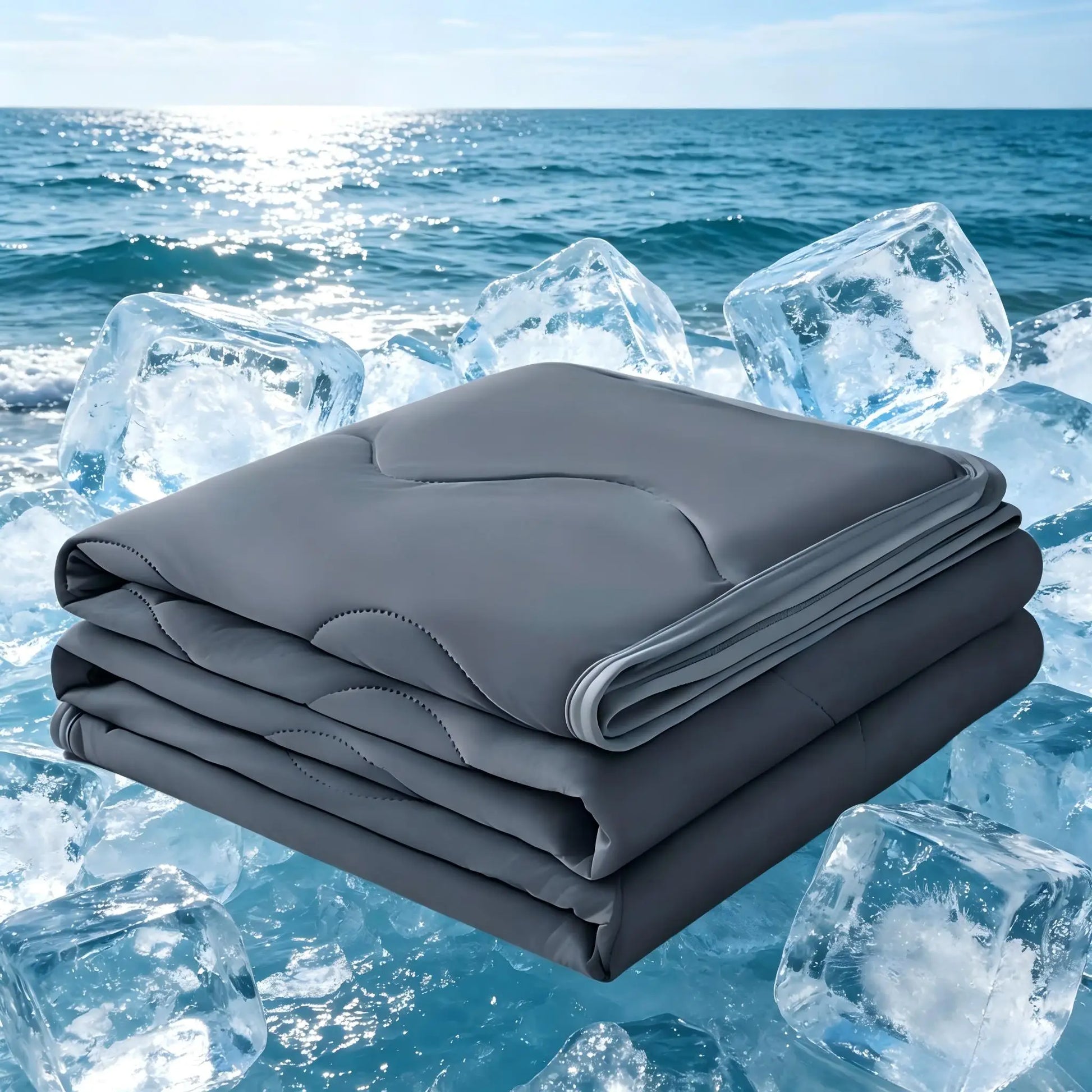 Silky Cooling Summer Quilt Lightweight Comforter 10 Colors | Wahooly Silky Cooling Summer Quilt – Lightweight Air Conditioner Comforter for Hot Sleepers
