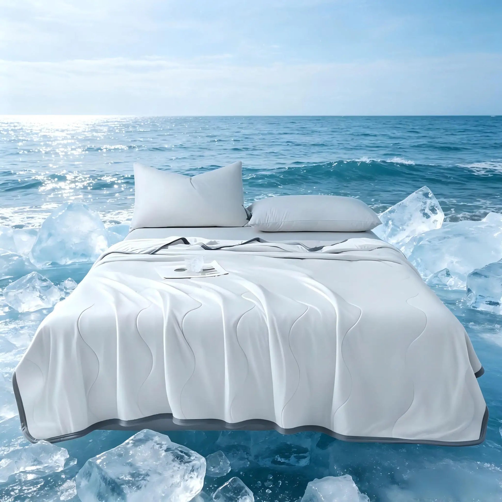 Silky Cooling Summer Quilt Lightweight Comforter 10 Colors | Wahooly Silky Cooling Summer Quilt – Lightweight Air Conditioner Comforter for Hot Sleepers