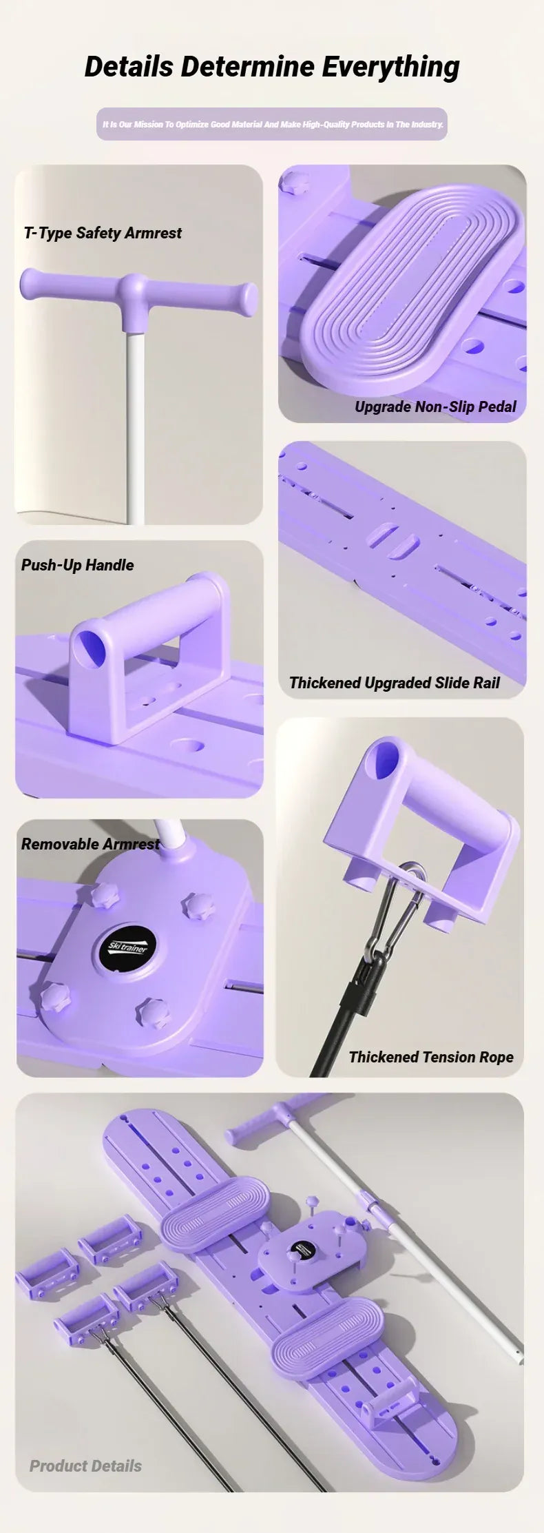 Ski Machine Multifunctional Fitness Trainer Ski Machine Multifunctional Fitness Trainer