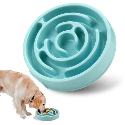 Slow Feeder Bowl for Dogs & Cats | Maze Design Anti-Gulping | Non-Slip | All Sizes Slow Feeder Bowl for Dogs & Cats — Maze Design, Non-Slip, Anti-Gulping | Fun Feeding for All Sizes