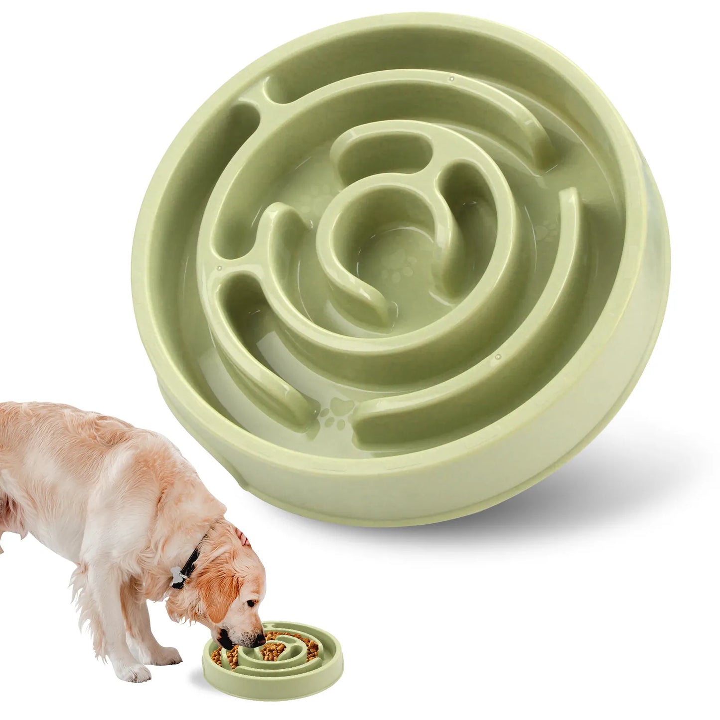 Slow Feeder Bowl for Dogs & Cats | Maze Design Anti-Gulping | Non-Slip | All Sizes Slow Feeder Bowl for Dogs & Cats — Maze Design, Non-Slip, Anti-Gulping | Fun Feeding for All Sizes