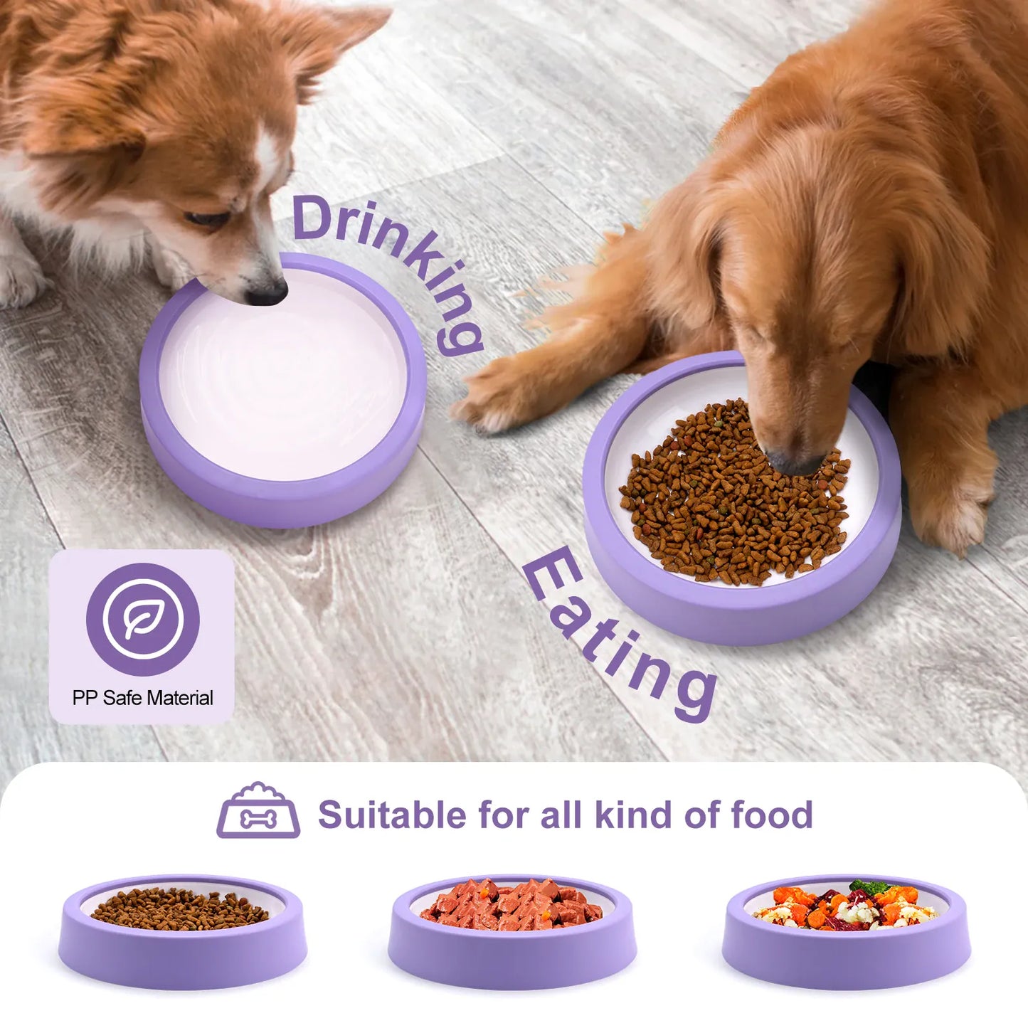Slow Feeder Bowl for Dogs & Cats | Maze Design Anti-Gulping | Non-Slip | All Sizes Slow Feeder Bowl for Dogs & Cats — Maze Design, Non-Slip, Anti-Gulping | Fun Feeding for All Sizes
