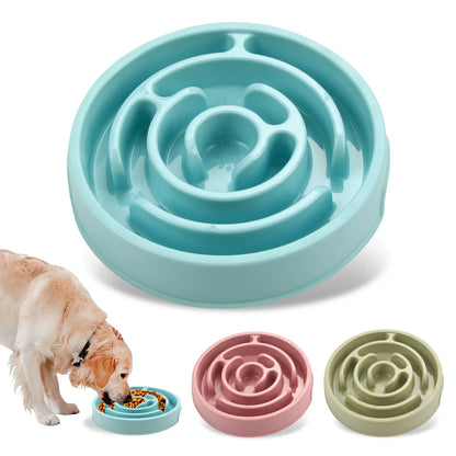 Slow Feeder Bowl for Dogs & Cats | Maze Design Anti-Gulping | Non-Slip | All Sizes Slow Feeder Bowl for Dogs & Cats — Maze Design, Non-Slip, Anti-Gulping | Fun Feeding for All Sizes