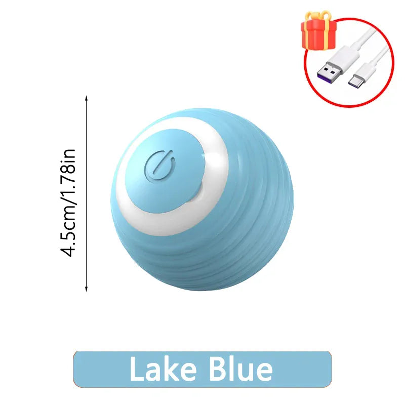 Smart Electronic Moving Ball – Auto Jump & Roll Dog & Cat Toy | Wahooly Smart Electronic Moving Ball – Automatic Jump & Roll Interactive Toy for Dogs & Cats