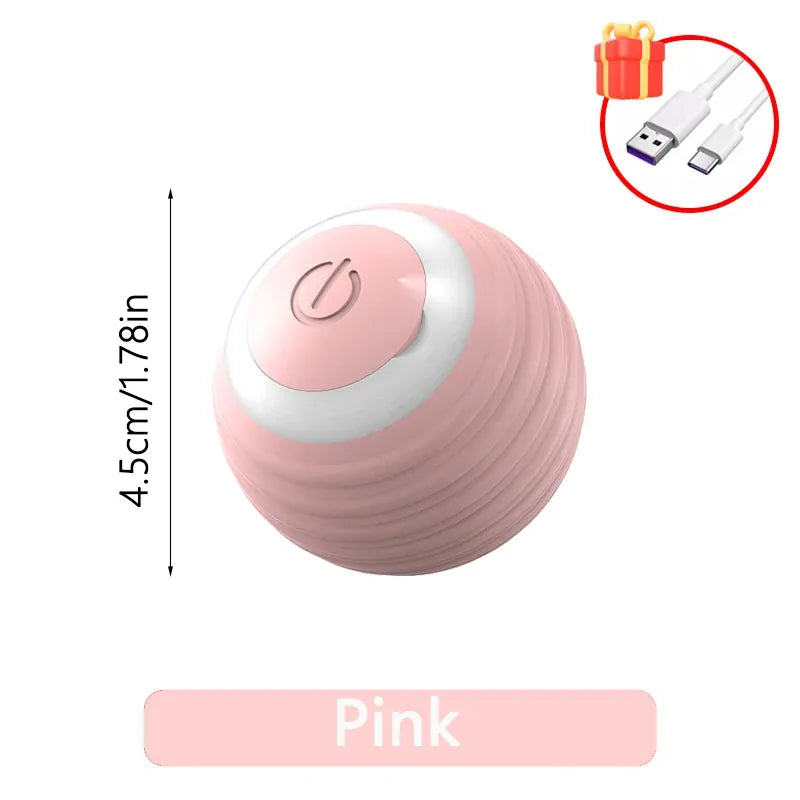 Smart Electronic Moving Ball – Auto Jump & Roll Dog & Cat Toy | Wahooly Smart Electronic Moving Ball – Automatic Jump & Roll Interactive Toy for Dogs & Cats