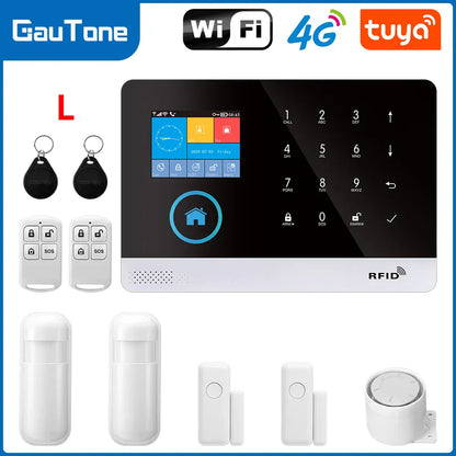 Smart Home Tuya GSM Alarm System 4G Wifi System Smart Home Tuya GSM Alarm System 4G Wifi System