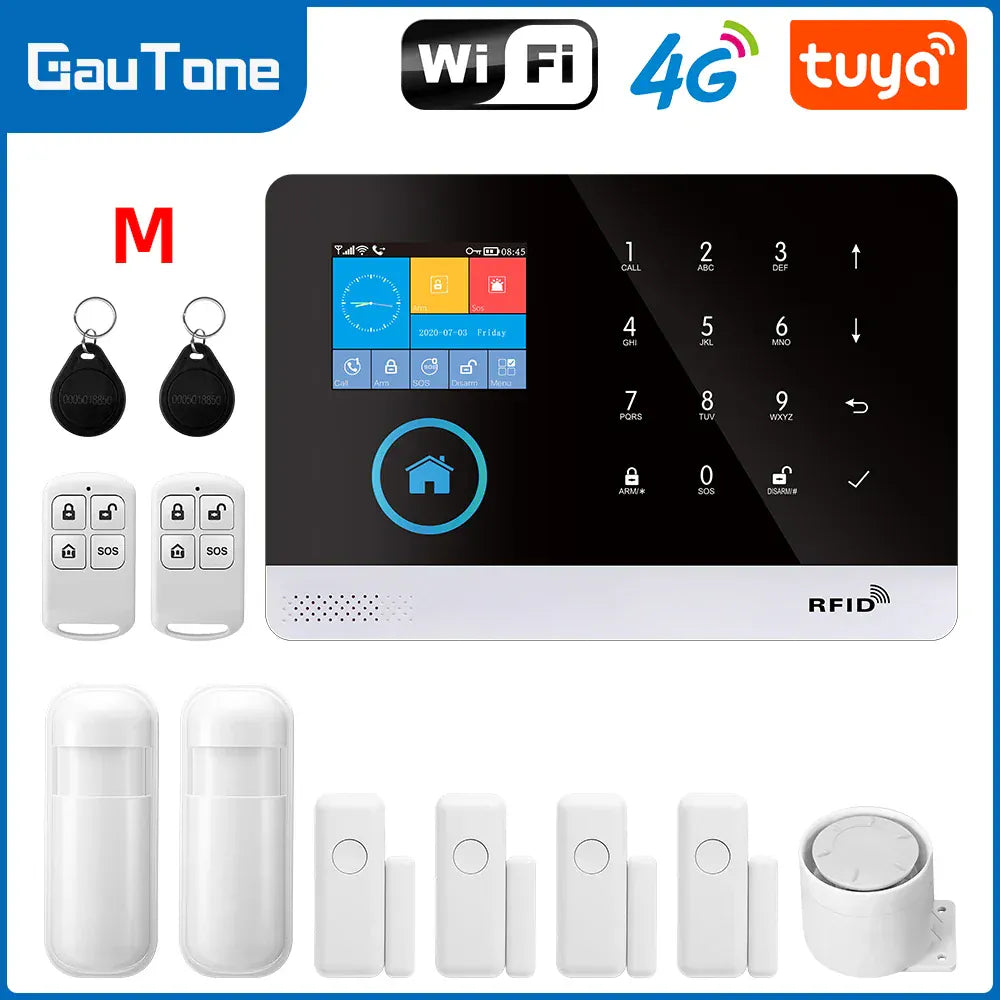Smart Home Tuya GSM Alarm System 4G Wifi System Smart Home Tuya GSM Alarm System 4G Wifi System