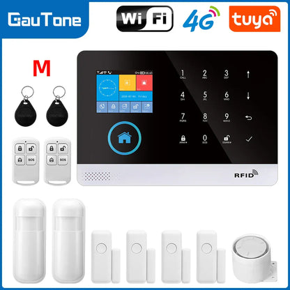 Smart Home Tuya GSM Alarm System 4G Wifi System Smart Home Tuya GSM Alarm System 4G Wifi System